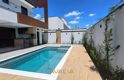 Casa em condomínio à venda, 4 quartos, 3 suítes, 4 vagas, jardim residencial alto de itaici - indaiatuba/sp