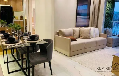 Apartamento com 2 dormitórios à venda, 47 m² por r$ 410.200,00 - vila das bandeiras - guarulhos/sp