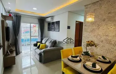 Apartamento com 2 dormitórios à venda, 59 m² por r$ 420.000,00 - vila nova bonsucesso - guarulhos/sp