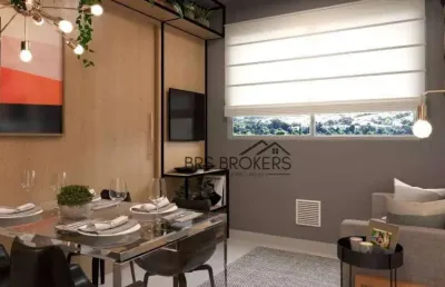 Apartamento com 2 dormitórios à venda, 31 m² por r$ 230.000,00 - parque novo mundo - são paulo/sp