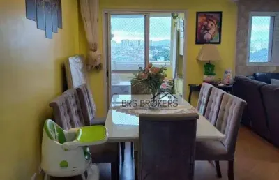 Apartamento com 2 dormitórios à venda, 75 m² por r$ 450.000,00 - vila progresso - guarulhos/sp