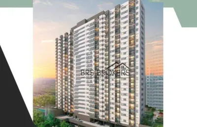 Apartamento com 1 dormitório à venda, 34 m² por r$ 264.000,00 - ponte grande - guarulhos/sp