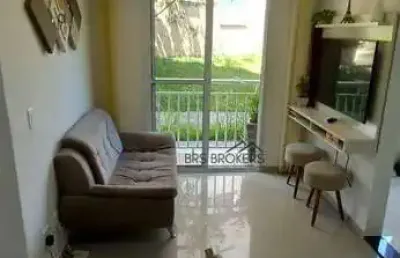 Apartamento com 2 dormitórios à venda, 49 m² por r$ 250.000,00 - jardim guilhermino - guarulhos/sp