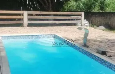 Chácara com 2 dormitórios à venda, 3000 m² por r$ 692.000 - do taboão - mogi das cruzes/sp