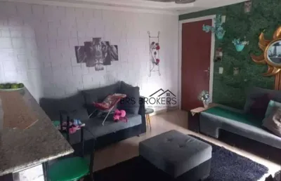 Apartamento com 2 dormitórios à venda, 50 m² por r$ 275.000 - água chata - guarulhos/sp