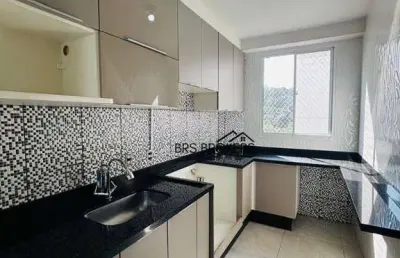 Apartamento com 2 dormitórios para alugar, 44 m² por r$ 1.400,00/mês - jardim são domingos - guarulhos/sp