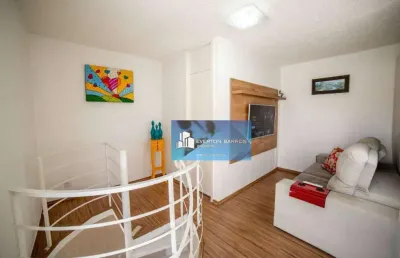 Apartamento duplex com 2 dormitórios à venda, 80 m² por r$ 300.000,00 - jardim são domingos - guarulhos/sp