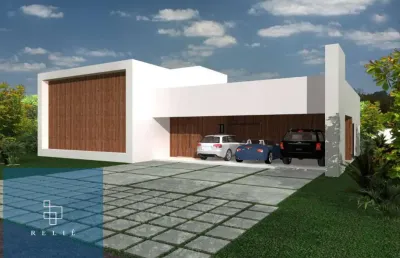 Casa térrea com 400m² à venda no condomínio lago azul - estuda permuta