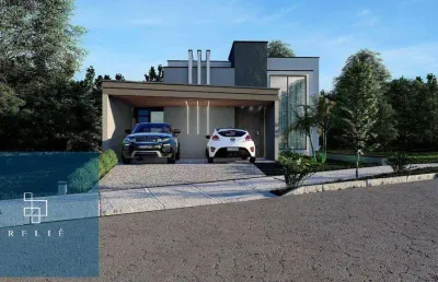 Casa com 3 suítes à venda com 181m² no condomínio villágio di capri