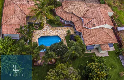 Casa com 3 suítes à venda, 621m² no aldeia da serrinha - estuda permuta
