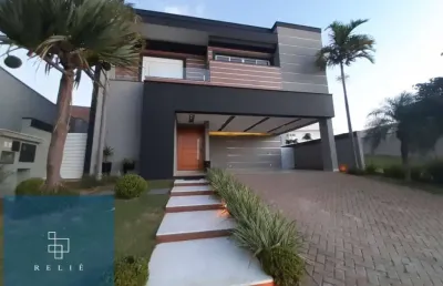 Casa com 4 suítes à venda, 400m² no condomínio alphaville, sorocaba/sp