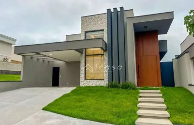 Casa com 3 dormitórios à venda, 160 m² por r$ 1.180.000,00 - condomínio terras do vale - caçapava/sp