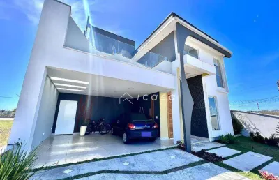 Sobrado com 3 dormitórios à venda, 200 m² por r$ 1.350.000,00 - condomínio bela vista - caçapava/sp