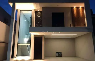 Sobrado com 3 dormitórios à venda, 230 m² por r$ 1.500.000,00 - jardim crystal park - jacareí/sp