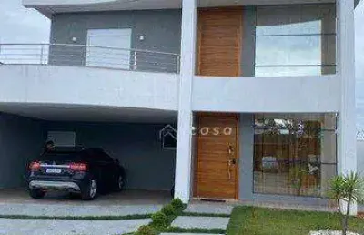 Sobrado com 3 dormitórios à venda, 277 m² por r$ 1.550.000,00 - condomínio terras do vale - caçapava/sp