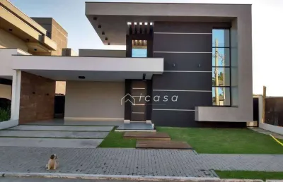Casa com 3 dormitórios à venda, 193 m² por r$ 2.230.000,00 - condomínio green park - taubaté/sp