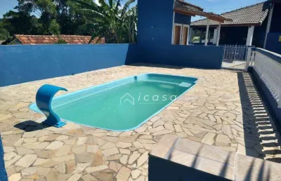 Chácara com 2 dormitórios à venda, 1200 m² por r$ 500.000,00 - portal mantiqueira - caçapava/sp