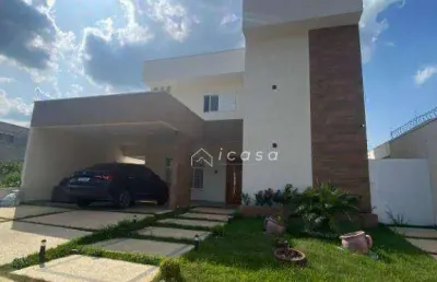 Sobrado com 3 dormitórios à venda, 205 m² por r$ 1.380.000,00 - condomínio terras do vale - caçapava/sp