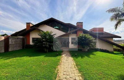 Chácara com 3 dormitórios à venda, 3000 m² por r$ 3.300.000,00 - chácaras cataguá - taubaté/sp