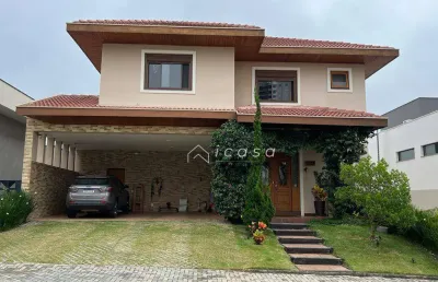 Sobrado com 4 dormitórios à venda, 380 m² por r$ 3.450.000,00 - condomínio residencial monte carlo - são josé dos campos/sp