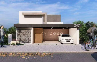Sobrado com 3 dormitórios à venda, 220 m² por r$ 1.250.000,00 - condomínio reserva do vale - caçapava/sp