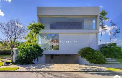 Sobrado com 3 dormitórios à venda, 416 m² por r$ 5.900.000,00 - alphaville - são josé dos campos/sp