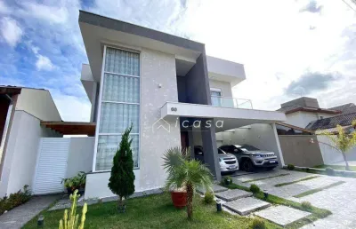 Sobrado com 5 dormitórios à venda, 230 m² por r$ 1.900.000,00 - condomínio terras do vale - caçapava/sp