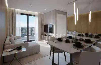 Apartamento com 2 dormitórios à venda, 57 m² por r$ 404.000,00 - monte castelo - são josé dos campos/sp