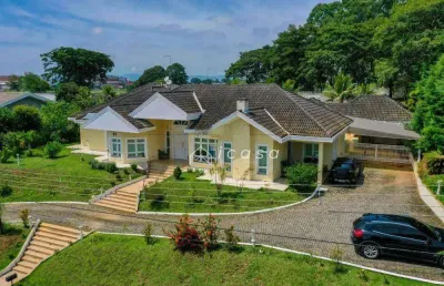 Casa com 5 dormitórios à venda, 560 m² por r$ 5.830.000,00 - vila galvão - caçapava/sp