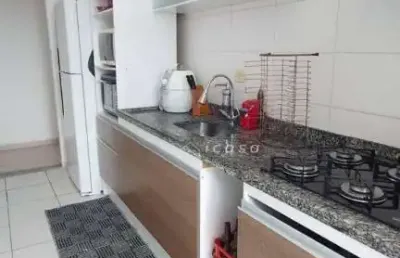 Apartamento com 2 dormitórios à venda, 57 m² por r$ 300.000,00 - jardim santa maria - jacareí/sp