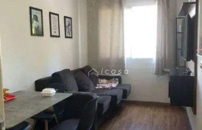 Apartamento com 2 dormitórios à venda, 48 m² por r$ 220.000,00 - parque senhor do bonfim - taubaté/sp