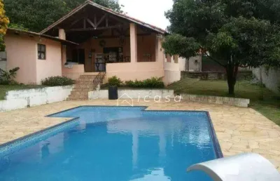 Chácara com 3 dormitórios à venda, 1000 m² por r$ 550.000,00 - tijuco preto - caçapava/sp