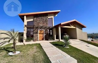 Sobrado com 4 dormitórios à venda, 315 m² por r$ 1.690.000,00 - condomínio residencial ecopark bourbon - caçapava/sp