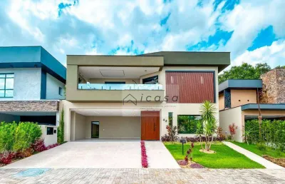 Sobrado com 5 dormitórios à venda, 440 m² por r$ 6.950.000,00 - jardim do golfe - são josé dos campos/sp