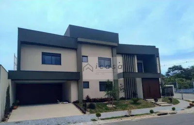 Sobrado com 4 dormitórios à venda, 310 m² por r$ 1.990.000,00 - condominio residencial malibu - caçapava/sp