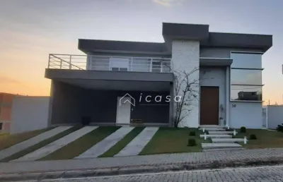 Sobrado com 3 dormitórios à venda, 276 m² por r$ 1.620.000,00 - condomínio residencial ecopark bourbon - caçapava/sp