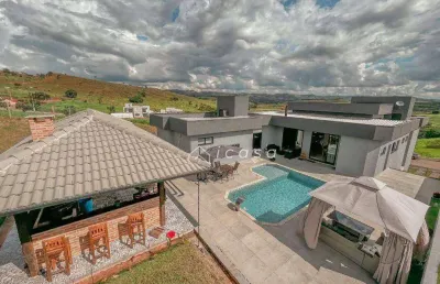 Sobrado com 3 dormitórios à venda, 384 m² por r$ 2.000.000,00 - condomínio terras de santa mariana - caçapava/sp