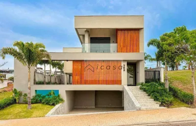 Sobrado com 5 dormitórios à venda, 420 m² por r$ 4.200.000,00 - residencial alphaville i - urbanova (são josé dos campos) - são josé dos campos/sp