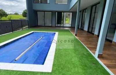 Sobrado com 5 dormitórios à venda, 358 m² por r$ 2.660.000,00 - tampanhão - jambeiro/sp