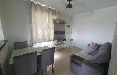 Apartamento com 2 dormitórios à venda, 44 m² por r$ 220.000,00 - vila são josé - taubaté/sp