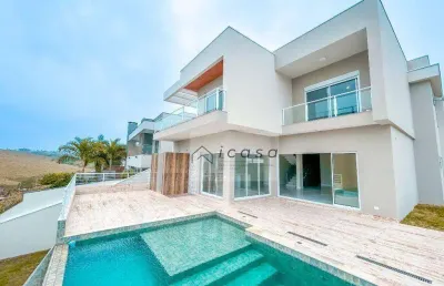 Sobrado com 4 dormitórios à venda, 381 m² por r$ 4.350.000,00 - alphaville - são josé dos campos/sp