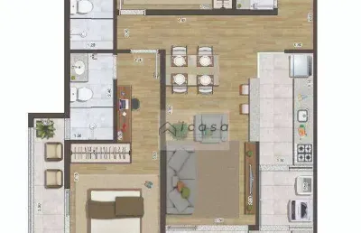 Apartamento com 2 dormitórios à venda, 77 m² por r$ 920.000,00 - itaguá - ubatuba/sp