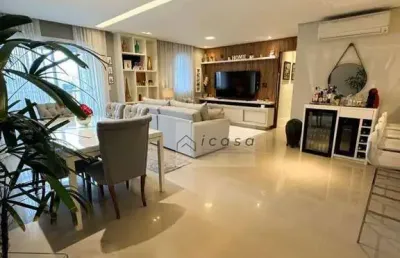Apartamento com 3 dormitórios à venda, 114 m² por r$ 1.643.000,00 - jardim aquarius - são josé dos campos/sp