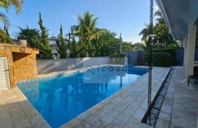 Sobrado com 4 dormitórios, 320 m² - venda por r$ 4.790.000 ou aluguel por r$ 28.635/mês - riviera de são lourenço - bertioga/sp