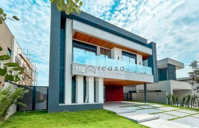 Sobrado com 5 dormitórios à venda, 470 m² por r$ 4.500.000,00 - alphaville - são josé dos campos/sp