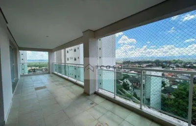 Apartamento com 3 dormitórios para alugar, 190 m² por r$ 10.305,41/mês - jardim aquarius - são josé dos campos/sp
