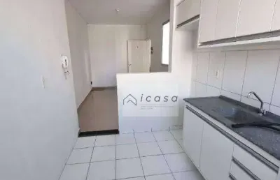Apartamento com 2 dormitórios para alugar, 45 m² por r$ 1.690,00/mês - vila são josé - taubaté/sp