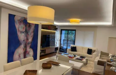 Apartamento com 3 dormitórios, 170 m² - venda por r$ 3.800.000,00 ou aluguel por r$ 16.730,00/mês - indianópolis - são paulo/sp