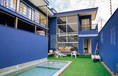 Village com 4 dormitórios à venda, 500 m² por r$ 760.000,00 - enseada - guarujá/sp