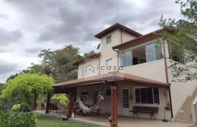 Chácara com 5 dormitórios à venda, 6160 m² por r$ 1.100.000,00 - grama - paraibuna/sp